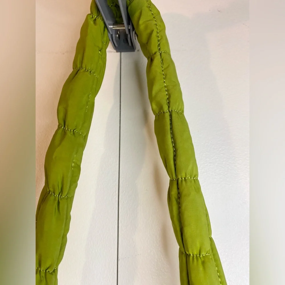 Green Quilted Women's Bag